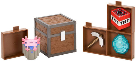 Noble samling minecraft loot chest caves 10 cm replika: nedskaleret