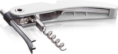 Vacuvin vacu vin single pull kurkentrekker wit – 3-in-1 kurkentrekker – met capsulesnijder en flesopener