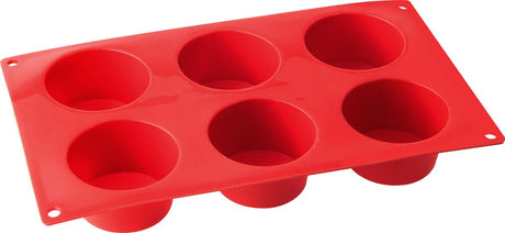 Dr. Oetker muffin bageform fleksibel silikone til 6 muffins