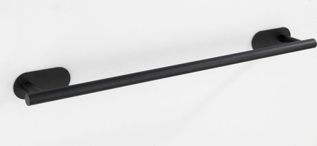 Wenko turbo-loc® håndklædeholder orea uno rustfrit stål sort mat 60 cm bred - håndklædeholder - montering uden boring - selvklæbende - 10 års garanti