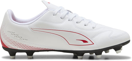 Puma Vitoria II FG AG sportssko til mænd - hvid-rød