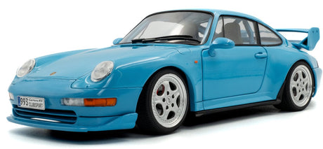 Intet bilmærke porsche 911 clubsport (993) solido model bil 1:18 1997 s1810101 skalamodel