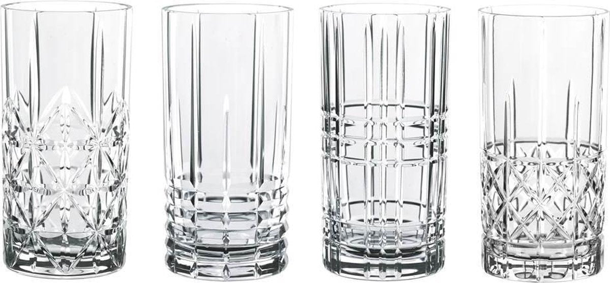 Nachtmann - long drink glas 'highland' - 445 ml - sæt med 4 stk