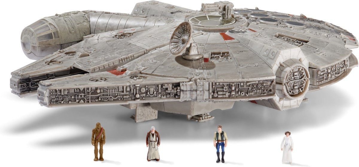 Jazwares star wars har et køretøj 23 cm millennium falcon
