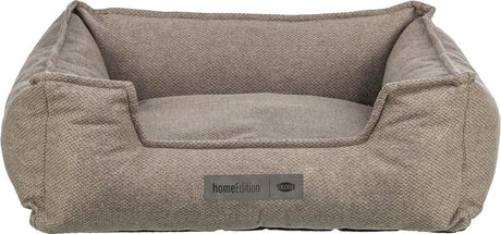 Trixie - hundeseng liano - kantet - taupe - 80x65 cm