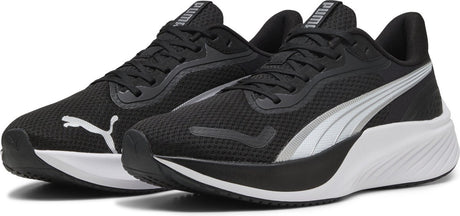 Puma pounce lite unisex sportssko - sort-hvid