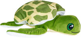 Tactic save the sea turtle konna – bæredygtigt krammetøj 20x10x7 cm – lavet af 4-7 genbrugte PET-flasker – inklusive adoptionscertifikat – pædagogisk legetøj fra 0 år – økologisk plys – 100 % genanvendeligt – beskyt havet – med gratis app