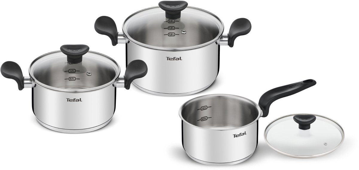 Tefal e308s674 køkkengrej sæt - populær funktionel