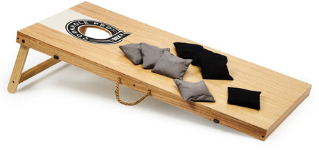 Bex sport bex cornhole pro – Amerikansk kastespil – sækkestolsspil – konkurrenceformat cornhole sæt med spilleplade (120x60x8 cm) – inklusive 8 sækkestole – fra 8 år