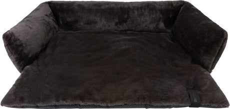 District 70 nuzzle - zachte mand voor op de bank - small: 65 x 75 cm - donker grijs