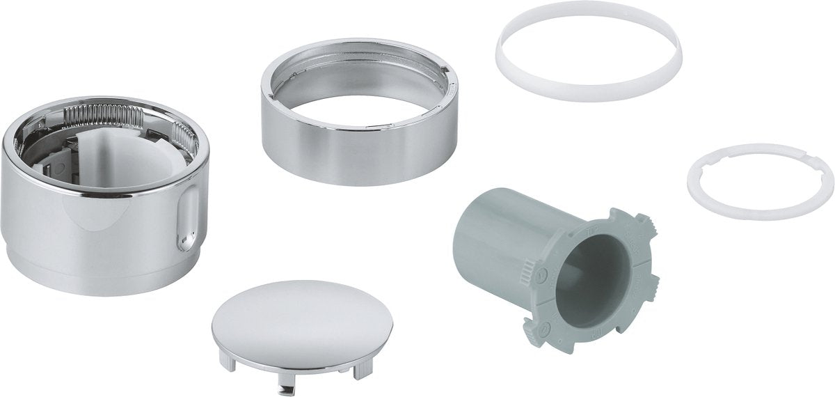 Grohe temperaturhåndtag til indbygget termostat, krom
