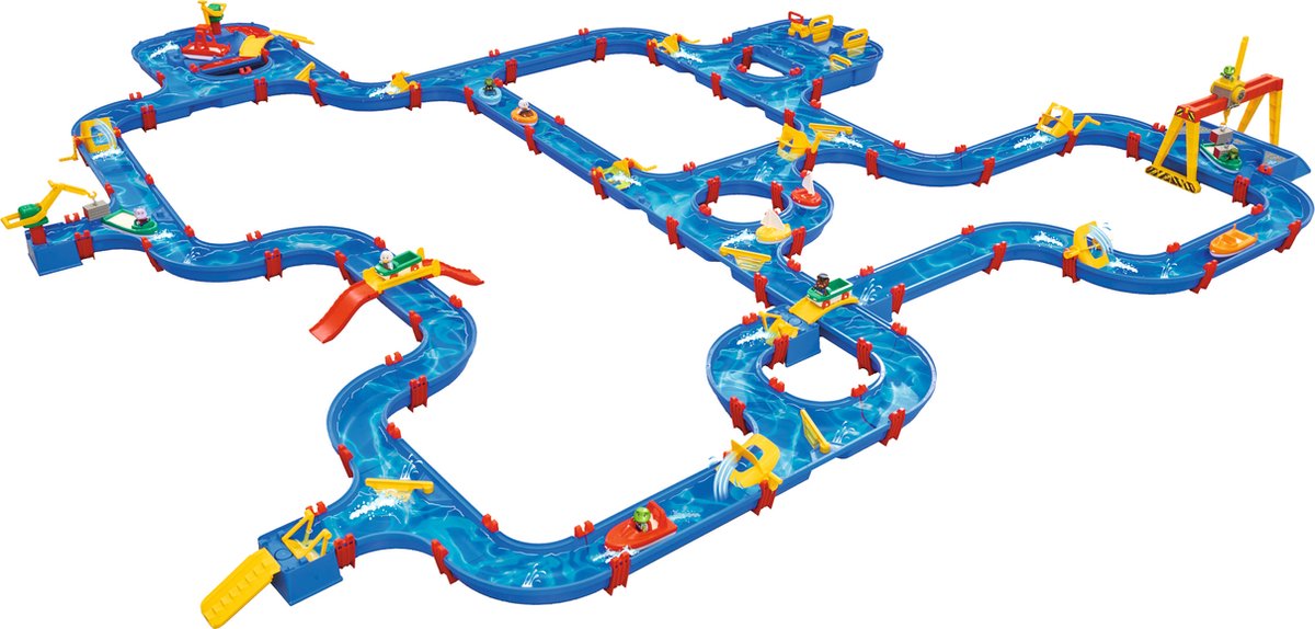 Big - aquaplay - gigaset - 330 x 330 x 24,5 cm - fra 3 år - vandbane