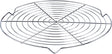 Westmark kagerol kølestativ, rund, diameter: 31,7 cm, stål, forkromet, 31442270
