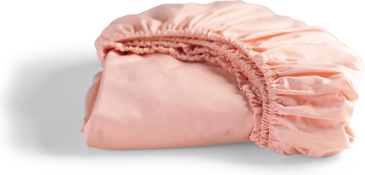 Cinderella - weekend - hoeslaken - 100% katoen - tot 25 cm matrashoogte - 100x200 cm - soft terra