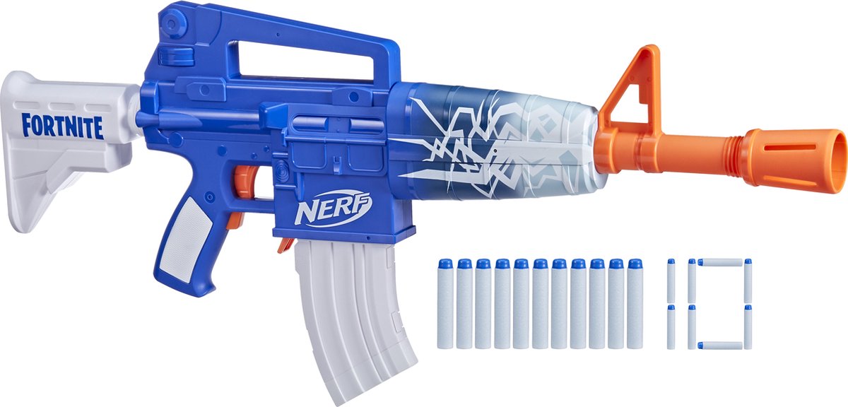 Hasbro nerf fortnite blå stødblæser