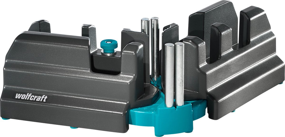 Wolfcraft - skrå- og geringsboks - 2-i-1 produkt til savning af fodpaneler - transferfodlister - 70 mm - 6948000