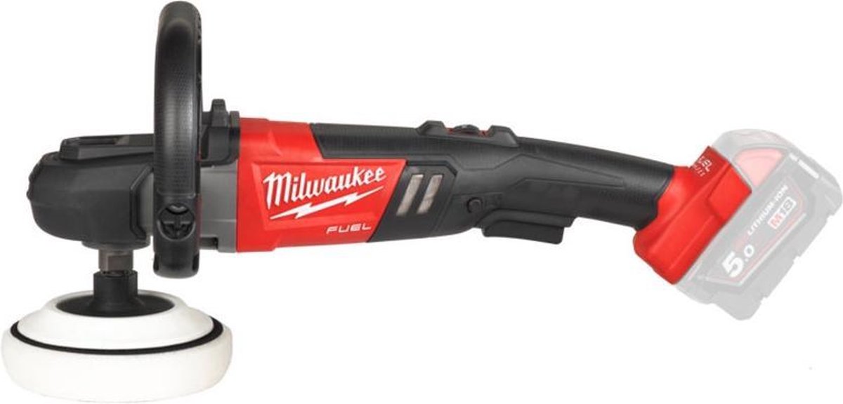 Milwaukee fuel m18fap180-0x ledningsfri polermaskine