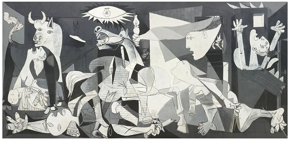 Educa puslespil guernica, s. picasso miniatura 1000 dele