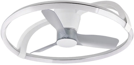 Rl live your light reality stockholm - loftventilator - hvid mat - inkl. 1x SMD 37 W - lys kan skiftes separat - fjernbetjening - dæmpbar - trinløst justerbar lysfarve - kan ikke dæmpes eksternt - timer - sommer- og vintertilstand - 6 hastighedstrin