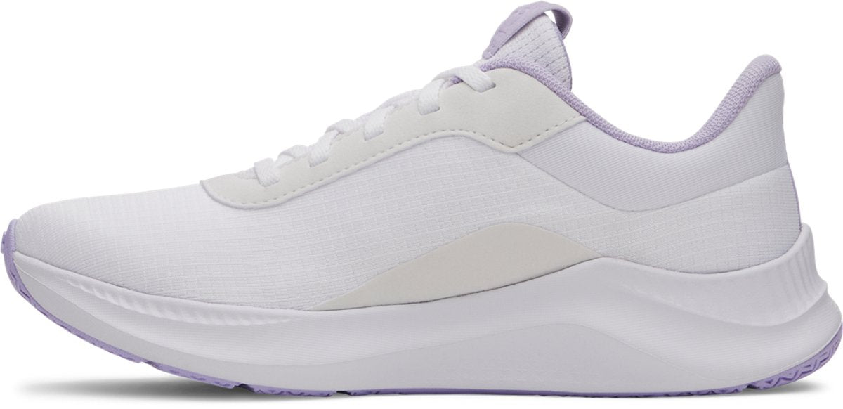 Under armour ua w aurora 3-wht sportssko til kvinder - hvid - lilla crest