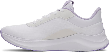 Under armour ua w aurora 3-wht sportssko til kvinder - hvid - lilla crest