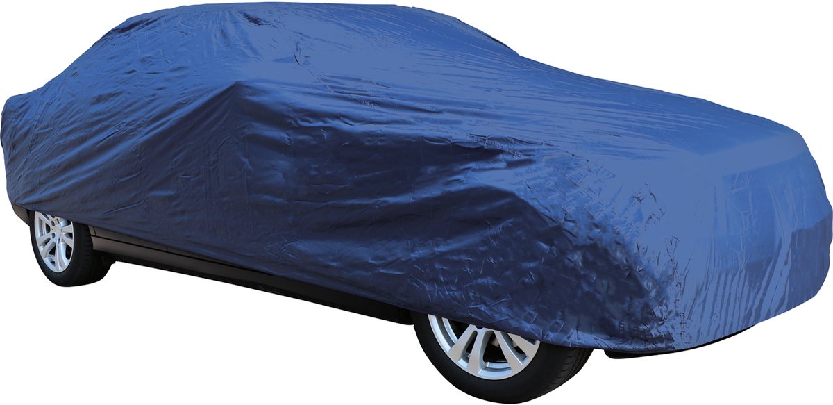 Carpoint autocover - polyester - fremragende beskyttelse - mod (ekstreme) vejrforhold - beskyttelse mod UV-stråling, regn, sne, sandstøv - størrelse ekstra ekstra stor - mål 524x191x122cm