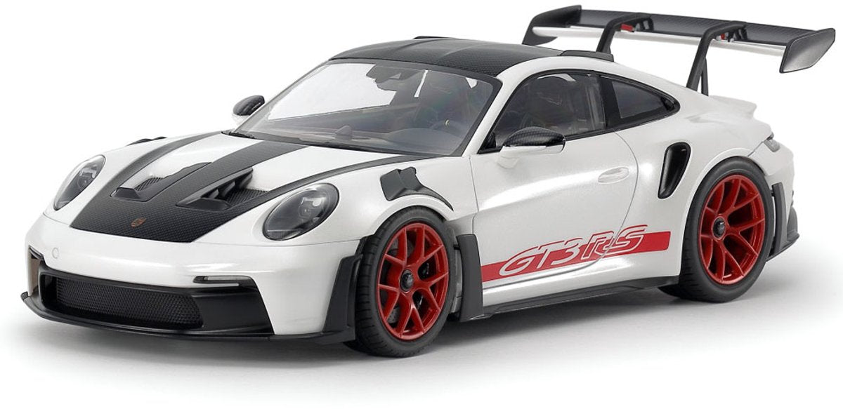Tamiya modelsæt bil - 24370 porsche 911 gt3 rs (992) - sportsvogn plastik - 1:24 - modelfremstilling