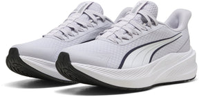 Puma dasher lite sliptech unisex sportssko - lavendelfarvet pop-dyb blomme-hvid