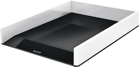 Leitz brevbakke wow a4 hvid sort | 4 stk