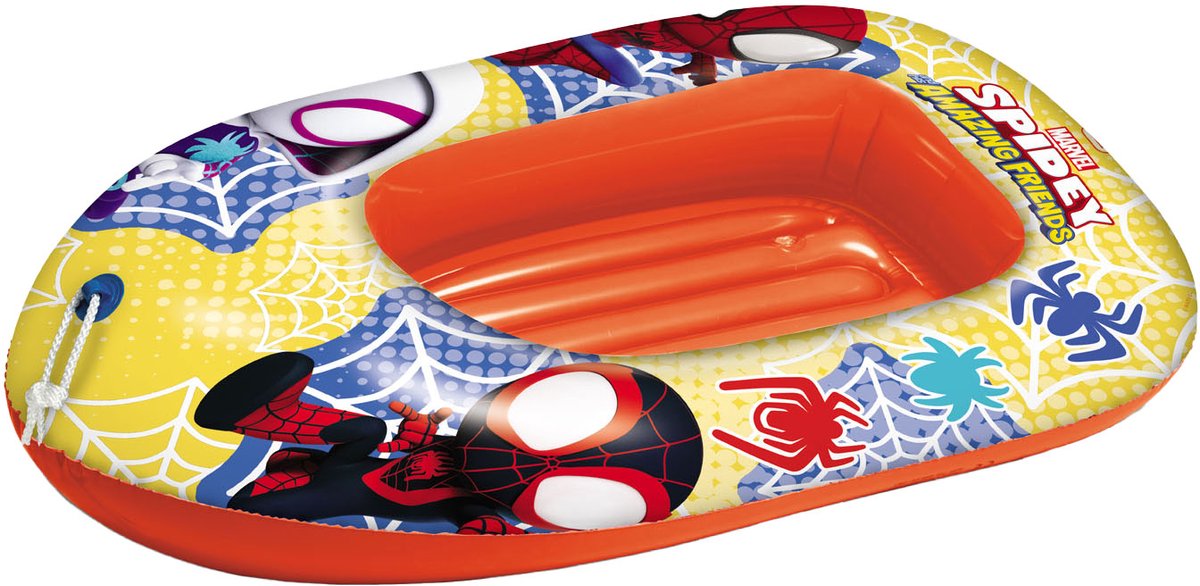 Spidey oppustelig madrasbåd 112 cm