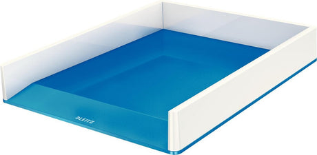 Brevbakke leitz wow polystyren 267x336x49mm a4 blå