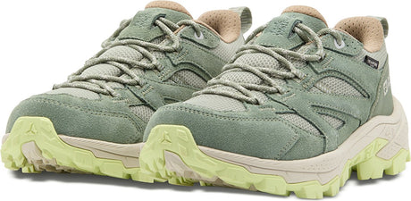 Jack wolfskin vojo tour texapore lav med vandrestøvler til kvinder - eukalyptus - 40
