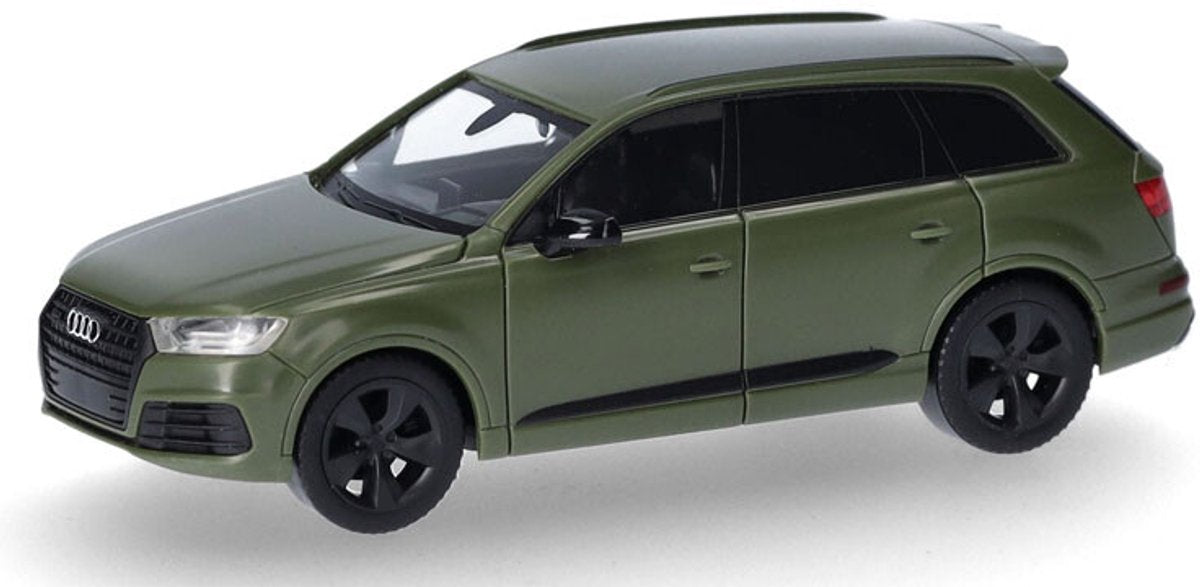 Herpa audi q7 tonede ruder, olivengrøn