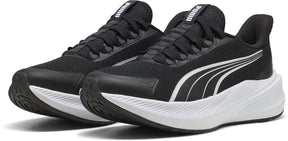 Puma dasher lite sliptech jr unisex sportssko - sort-hvid