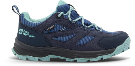 Jack wolfskin vojo tour texapore low k børnesko - natblå