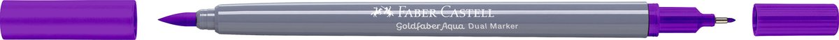 Faber-castell - duo akvarel tusch - goldfaber - lilla 284 - pensel 0,6 mm - fc-164584