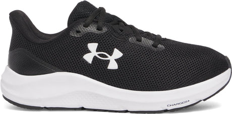 Under armour ua w charged pursuit 4 dame sportssko - sort - hvid