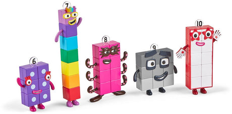 Læringsressourcer numberblocks® venner seks til ti - 3+
