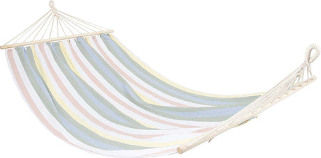 Bo-camp - pastel - hangmat - auvillar - met spreidstok - l