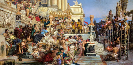 Castorland puslespil neros fakler 4000 stykker kunst uddannelse.