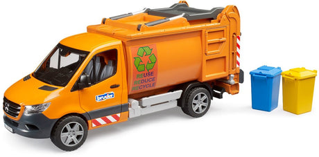 Bruder Mercedes Benz Sprinter kommunal affaldsbortskaffelse færdiglavet model erhvervskøretøj (model)