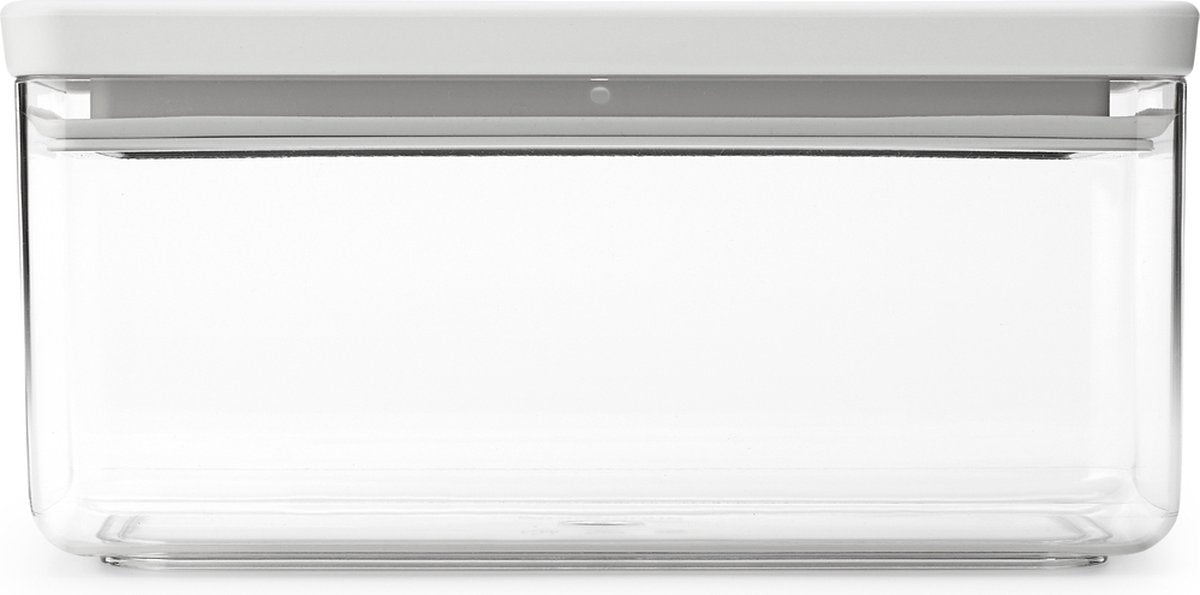 Brabantia tasty+ opbevaringsbeholder - stabelbar - 1,5 l - lysegrå
