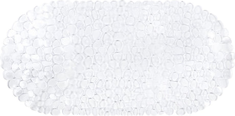 Differnz lapis anti-slip inlegmat bad 70x35cm transparant