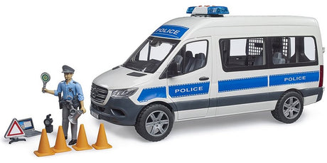 Bruder Mercedes Benz Sprinter politiudrykningskøretøj færdiglavet model udrykningskøretøj (model)