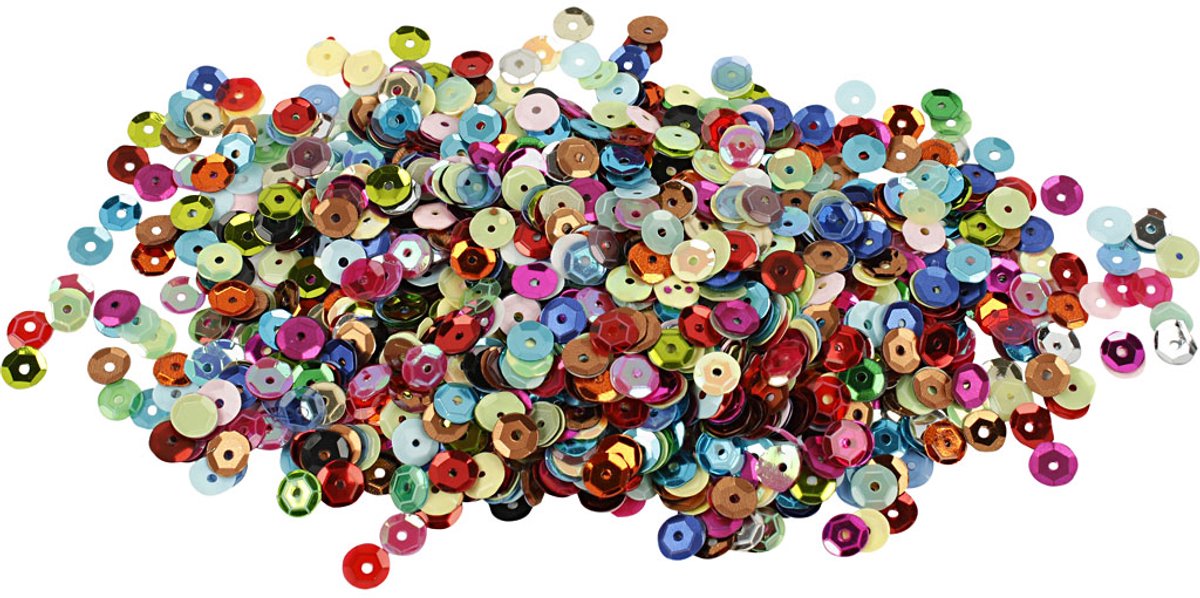 Creativ virksomhed https: www.cchobby.nl pailletter-runde-størrelse-6-mm-10-gr-1-doos
