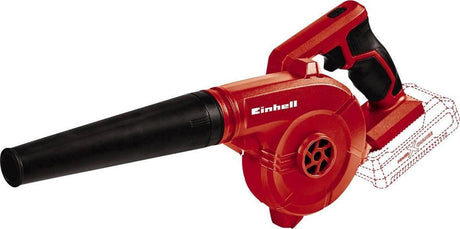 Einhell batteriblæser te-cb 18 180 li solo - power x-change - 18 v li-ion - 2 gear - lufthastighedstilstand i ii: 130 180 km t - inkl. 3 dyser - ekskl. batteri og oplader