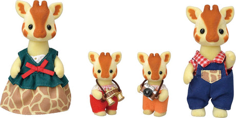 Sylvanian families 5639 giraffamilie fløjlsbløde legetøjsfigurer
