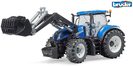 Bruder New Holland T7.315 traktor med frontlæsser 36 x 17 x 20 cm
