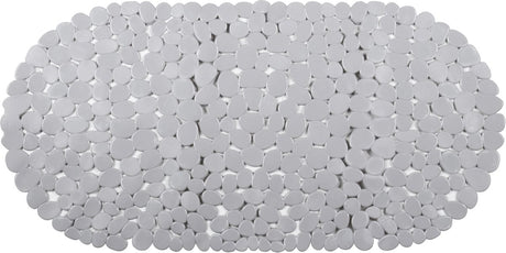 Differnz lapis anti-slip inlegmat bad 70x35cm grijs