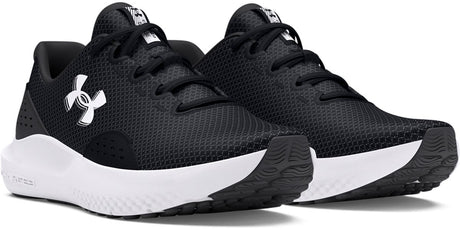 Under armour ua w charged surge 4-blk damesportssko - sort - antracit - hvid